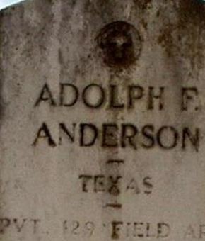 Adolph F. Anderson on Sysoon