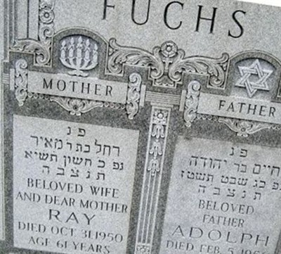 Adolph Fuchs on Sysoon