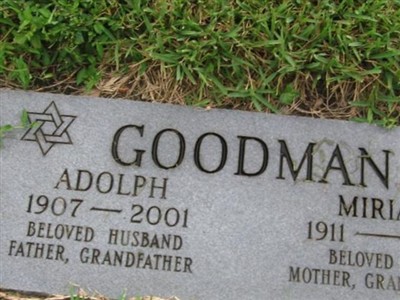 Adolph Goodman on Sysoon