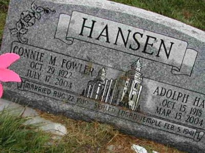 Adolph Hans Hansen on Sysoon
