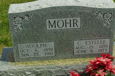 Adolph Mohr on Sysoon