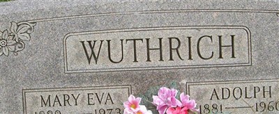 Adolph Wuthrich on Sysoon
