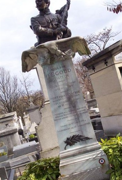 Adolphe Pegoud on Sysoon