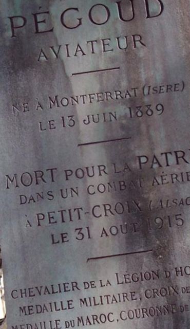 Adolphe Pegoud on Sysoon