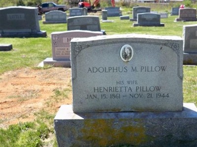 Adolphus Pillow on Sysoon