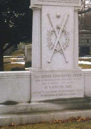 Adrian Constantine "Cap" Anson on Sysoon