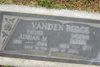 Adrian Michiel Vanden Berge on Sysoon