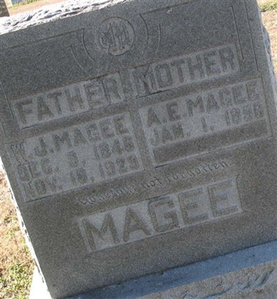 A. E. Magee on Sysoon