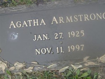 Agatha Armstrong on Sysoon