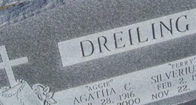 Agatha C Dreiling on Sysoon