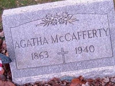 Agatha Mccafferty on Sysoon