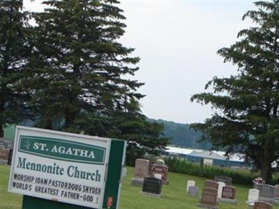 Saint Agatha Mennonite Church Cemetery on Sysoon