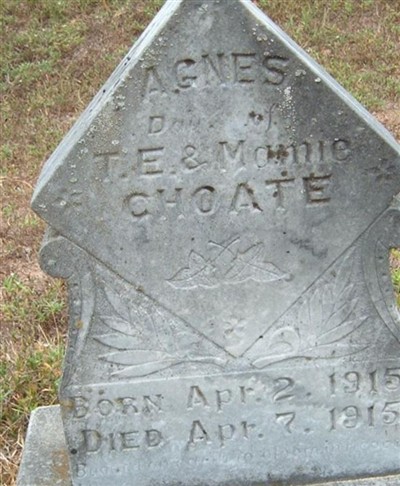 Agnes Choate on Sysoon