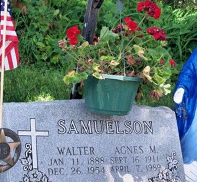 Agnes M. Samuelson on Sysoon