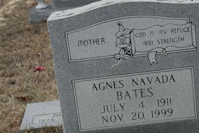 Agnes Navada Bates on Sysoon
