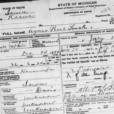 Agnes Pearl Davis Trask on Sysoon
