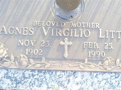 Agnes Virgilio Little on Sysoon