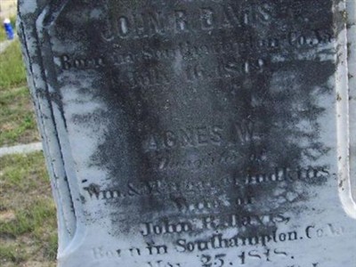 Agnes W. Judkins Davis on Sysoon