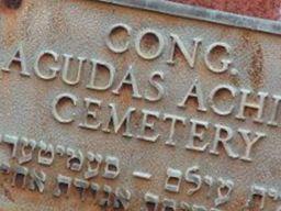 Agudas Achim Cemetery on Sysoon