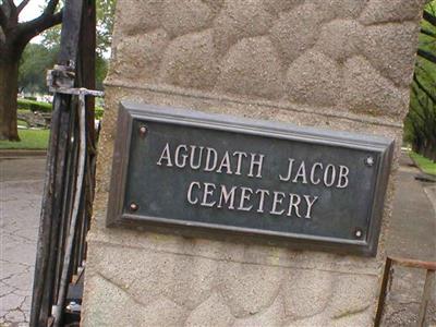 Agudath Jacob Cemetery on Sysoon