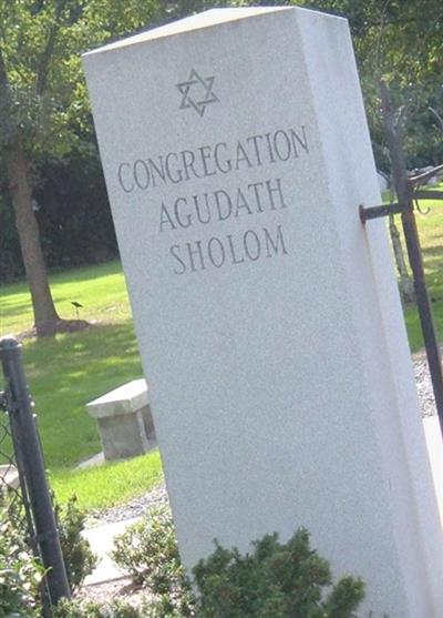 Agudath Sholom Cemetery on Sysoon