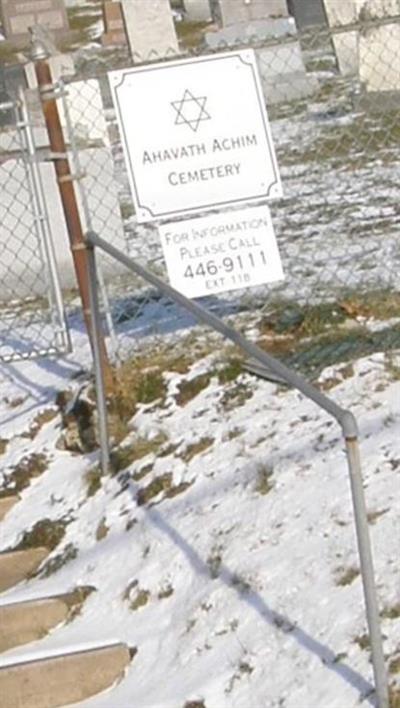 Ahavath Achim Cemetery on Sysoon