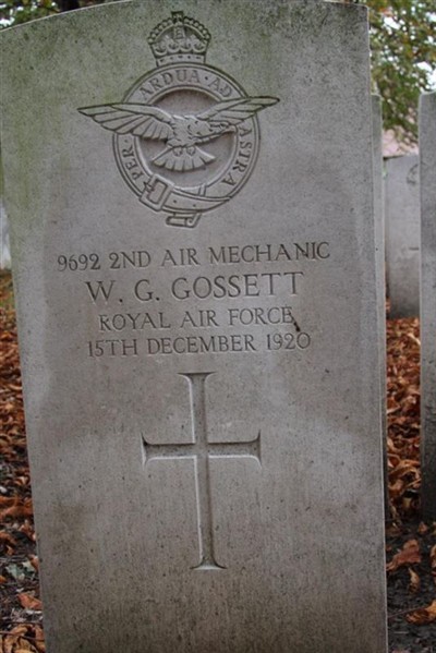 Air Mechanic 2nd Class W G Gossett on Sysoon