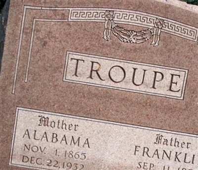 Alabama Troupe on Sysoon