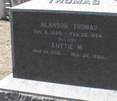 Alanson Thomas on Sysoon