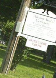 Albany Rural Cemetery on Sysoon