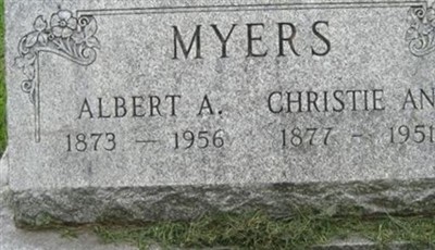 Albert Abram Myers on Sysoon