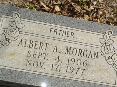 Albert Adolphus Morgan on Sysoon