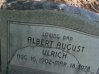 Albert August Ulrich on Sysoon