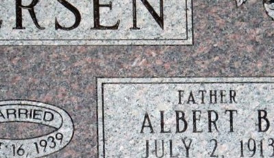 Albert B Petersen on Sysoon