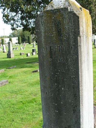 Albert C. Egan on Sysoon