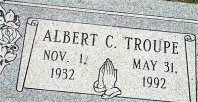 Albert C. Troupe on Sysoon