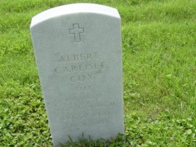Albert Carlisl Cox on Sysoon