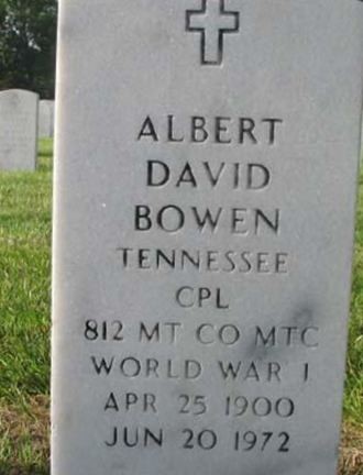 Albert David Bowen, Jr on Sysoon