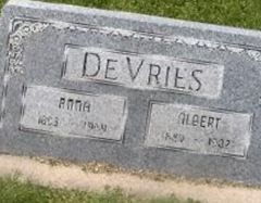 Albert DeVries on Sysoon