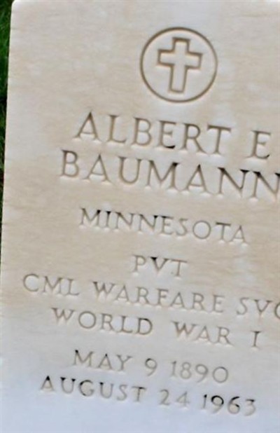 Albert E Baumann on Sysoon