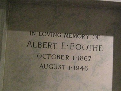 Albert E Boothe on Sysoon