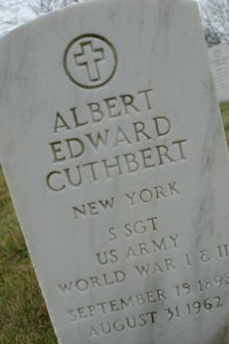 Albert E Cuthbert on Sysoon
