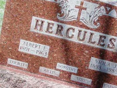 Albert E. Hercules on Sysoon