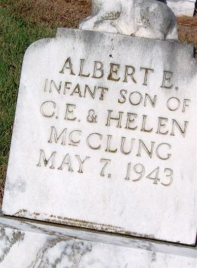 Albert E. McClung on Sysoon