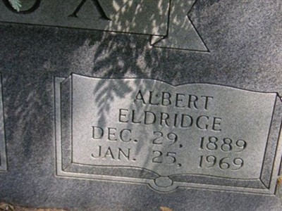 Albert Eldridge Fox on Sysoon