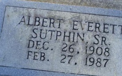 Albert Everett Sutphin on Sysoon