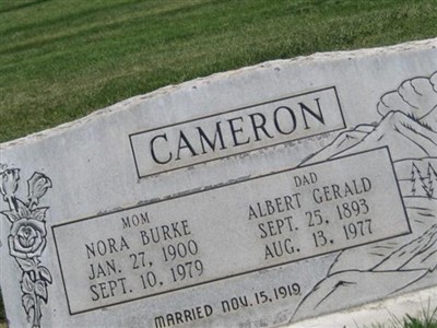 Albert Gerald Cameron on Sysoon