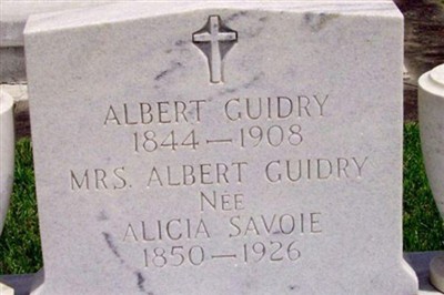 Albert Guidry on Sysoon