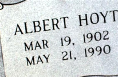 Albert Hoyt Harper on Sysoon
