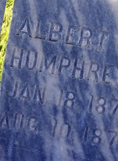 Albert Joseph Humphreys on Sysoon